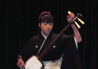 Misao Habu, Tsugaru shamisen player